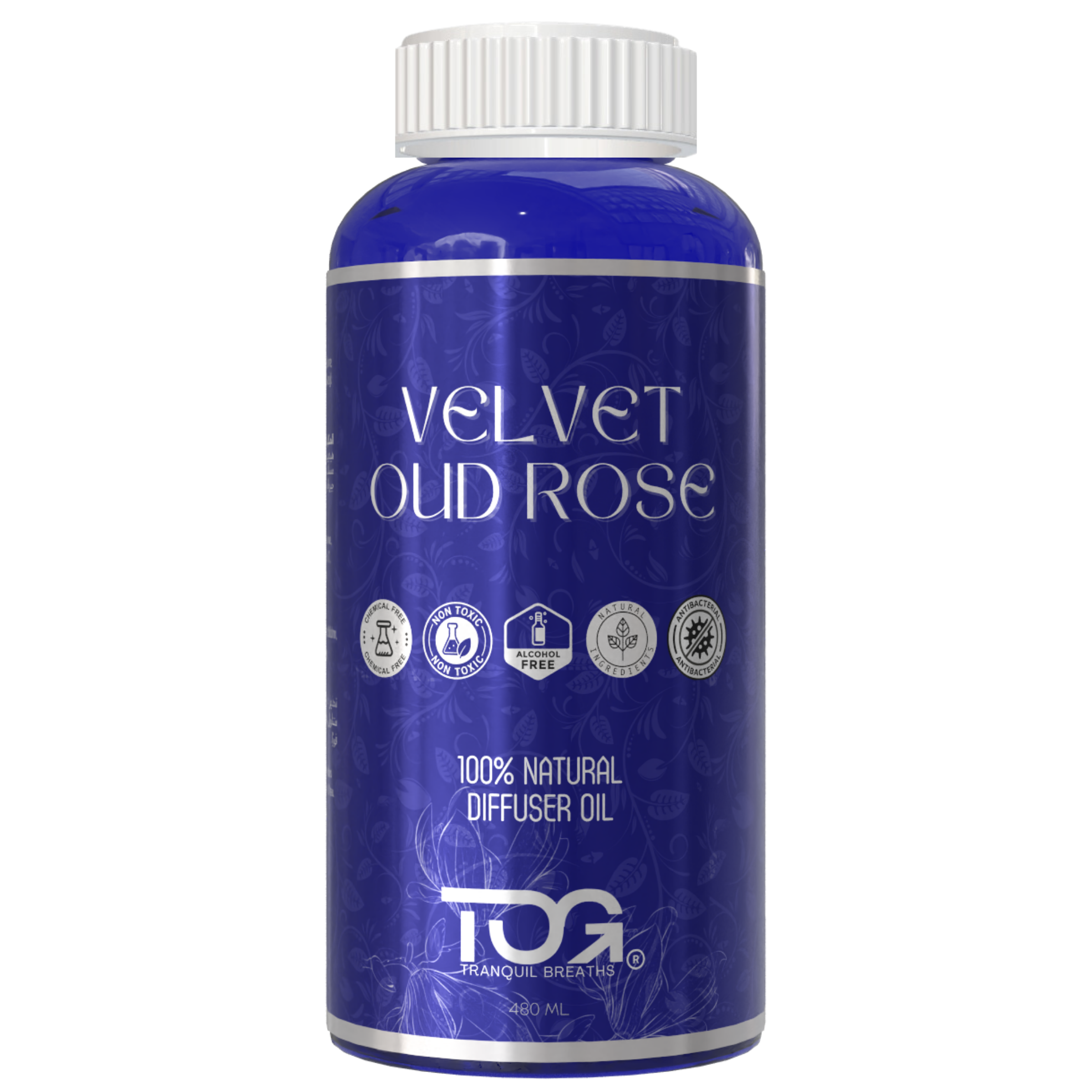 Velvet Oud Rose diffuser oil bottle